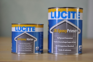 Lucite 2K Epoxyprimer Weiß 1 Ltr. Basis incl. Härter